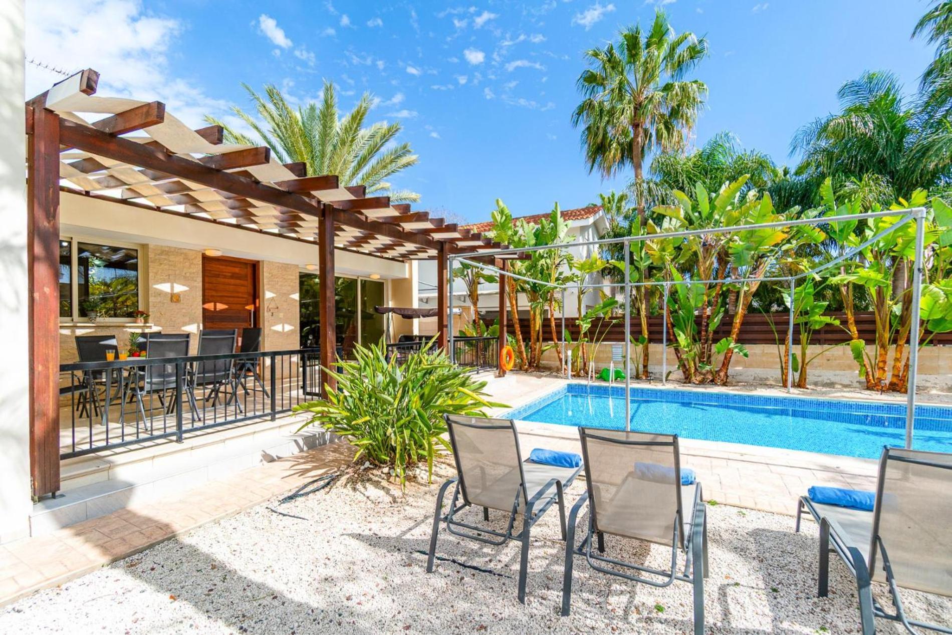 Villa Venus By Ezoria Villas Perivolia Bagian luar foto