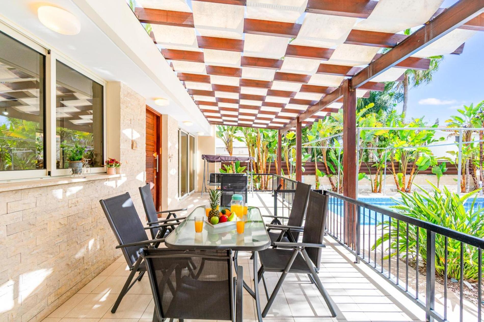 Villa Venus By Ezoria Villas Perivolia Bagian luar foto